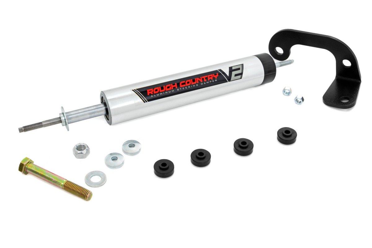 Chevrolet Blazer Steering Stabilizer - Rough Country - V2, 4-6 Inch Lift - '92-'94